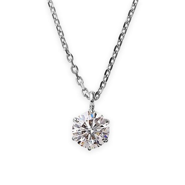 ダイヤモンドペンダント ネックレス 一粒 プラチナ Pt900 0 4ct ダイヤネックレス 6本爪 Hカラー I1クラス Good 中央宝石研究所ソーティング済み Ds Funny Funny 通販 Yahoo ショッピング