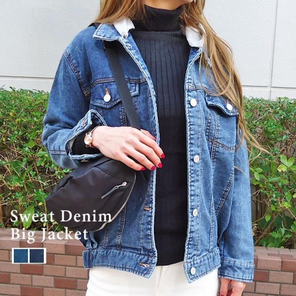 ジャケット レディス ブルー デニム アウター スウェット Gジャン ビッグサイズ ブルゾン アウター フード付き Funnyjinx ファニージンクス O1 Buyee Buyee Japanese Proxy Service Buy From Japan Bot Online