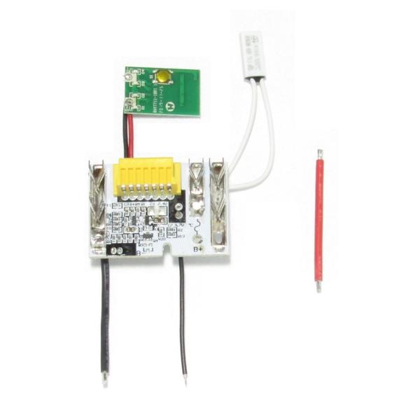 マキタ 互換バッテリー 基板 PCB ボード (18V 残量表示LED付)