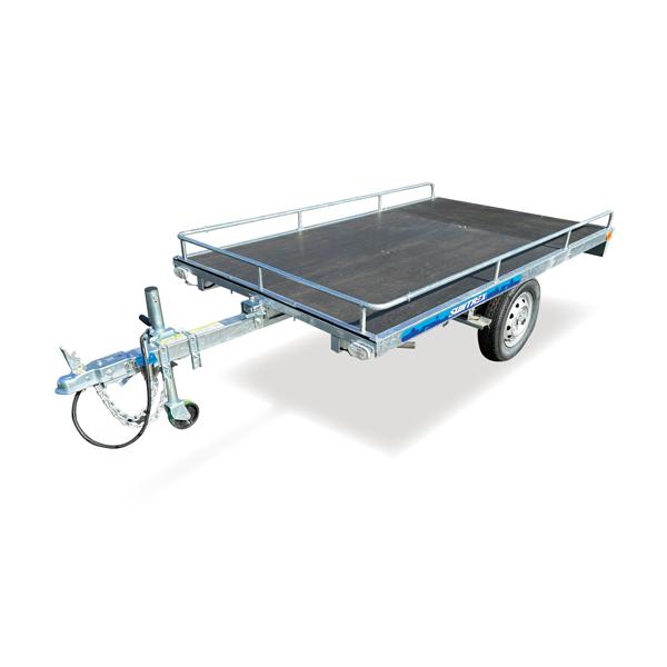 ★☆TD03ZWH ウッドパネル 積載量500kg トレーラー サントレックス オートバイ バイク スノーモービル 連結検討書付き！新品！激安！☆★