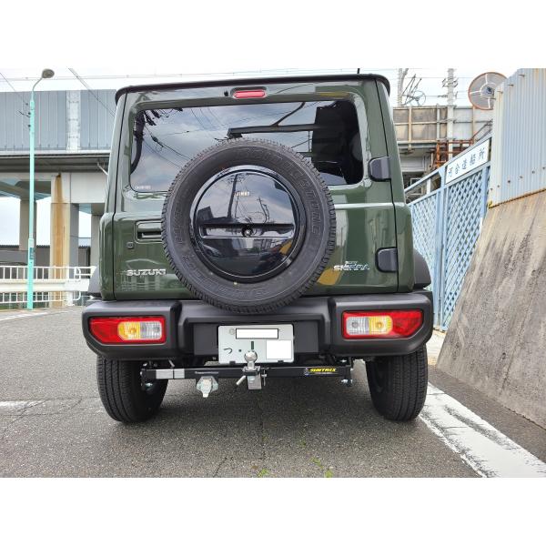 ★☆ジムニー 3BA-JB64W シエラ 3BA-JB74W ステンレス ヒッチメンバー！サントレックス タグマスター！連結検討書付き！新品！激安！☆★