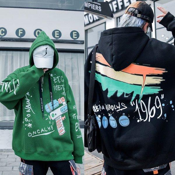 パーカー トレーナー メンズ 長袖 大きい ストリート系ファッション 秋冬 ダンス 衣装 韓国 Hiphopｂ系 アメカジ レディース カジュアル 流行 Fun903 Pcabn853 Funtolife 通販 Yahoo ショッピング
