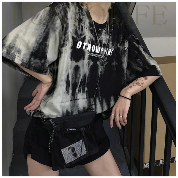 Tシャツ レディース タイダイ柄 半袖 夏 ゆるい トップス 韓国ファッション 原宿系 Bf風 ヒップホップ ダンス ストリート風 カジュアル Buyee Buyee Japanese Proxy Service Buy From Japan Bot Online