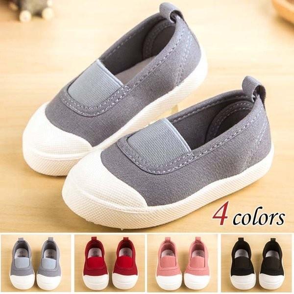 スリッポンキッズスニーカーシューズ靴上履きおしゃれ女の子男の子子供子ども子供靴子ども靴子供用こどもキッズ靴無 Rexfun Imrkw692 Funtolife 通販 Yahoo ショッピング