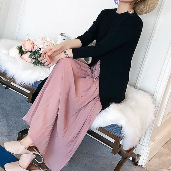 マタニティワンピース仕事おしゃれママドレス長袖きれいめファッション春夏秋コーデプリーツスカートカジュアルワンピゆったり妊婦妊娠中 Erhamah Com