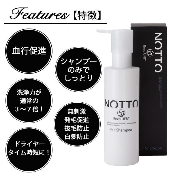 NOTTO（ノット） 公式正規販売店 NOTTO No.1 シャンプー 250ml