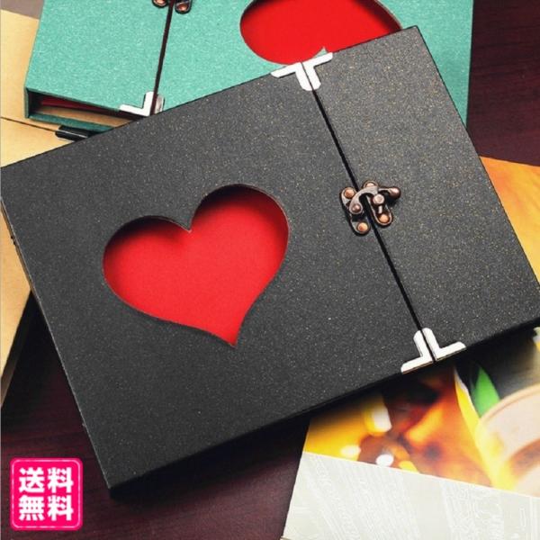 Fuputwo フォトアルバム 写真 スクラップブッキング アンティーク ハート窓 黒台紙30枚 Buyee Buyee Japanese Proxy Service Buy From Japan Bot Online