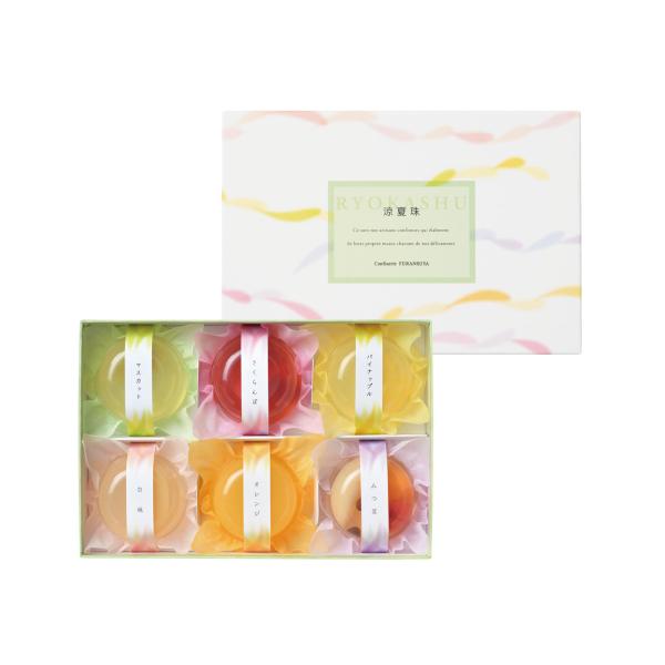 【みしゅらんぼーやさま】ご購入品 フランス屋製菓 7010 涼夏珠（りょうかしゅ） 6個入｜京都