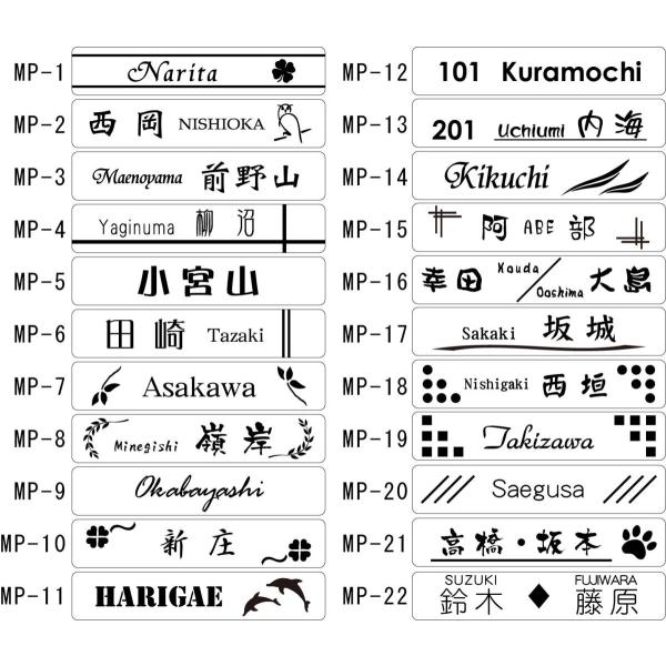 ☆谷口さま、表札いかがですか？ Best Souvenir in Japan, SENJAFUDA | 千社札.com | 銀座 歌舞伎