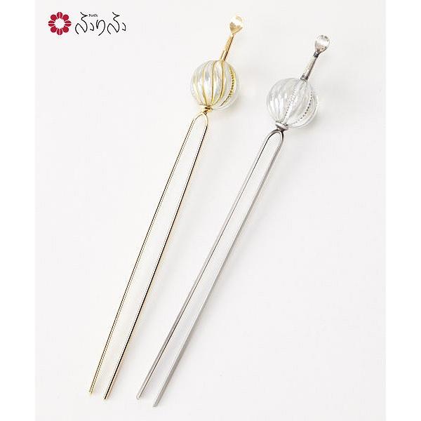 髪飾り クリアライン玉かんざし ふりふ かんざし ヘアアクセ 簪 髪飾り 一本挿し 玉かんざし シルバー ゴールド 浴衣 夏着物 成人式 卒業式 結婚式 七五三 0635 4 100 ふりふ 通販 Yahoo ショッピング