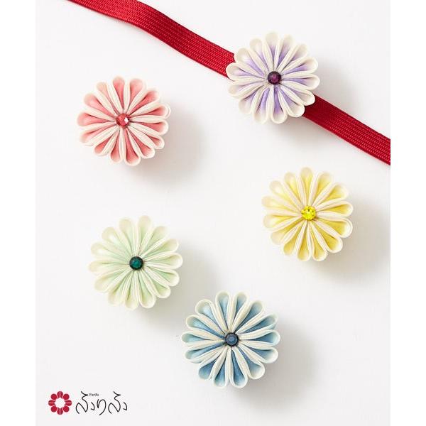 ぼかしつまみ一輪帯留 ふりふオリジナル 金魚 帯飾り 帯どめ 帯留めつまみ細工 花 菊 カラフル ポップ 浴衣 ゆかた 和装小物 大正ロマン 0636 3 ふりふ 通販 Yahoo ショッピング