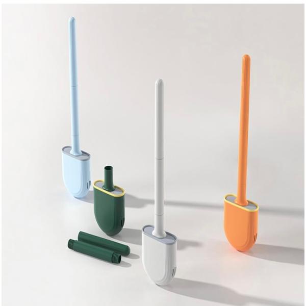 トイレブラシとホルダーセット、省スペース壁掛けトイレブラシミニバスルームトイレクリーニングブラシ、取り外し可能なハンドル付き商品の寸法 14長さ x 11幅 x 4高さ cmユニット数 1.00 Count高品質の素材：この便器ブラシはPP...