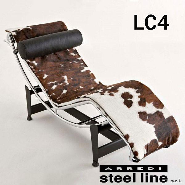 steel line LC4 シェーズロング ポニー毛皮 ル・コルビュジェ steel line LC4 シェーズロング ポニー毛皮 ル・コルビュジェ