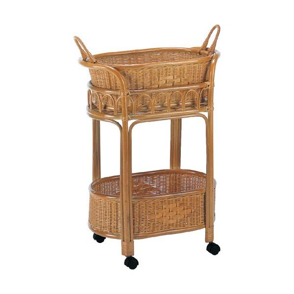 籐ランドリーバスケット キャスター付 K13 籐家具 籐 ラタン家具 ラタン 収納 タオル 収納ラック