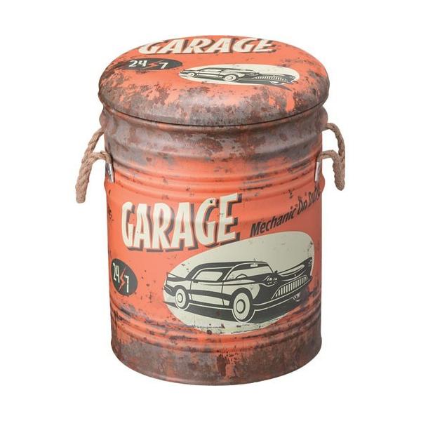 スツール ペール缶 デザイン 収納 A 椅子 在庫一掃売り切りセール イス いす チェア 収納付き チェアー 完成品 リビング おしゃれ 収納ケース 収納ボックス ボックス