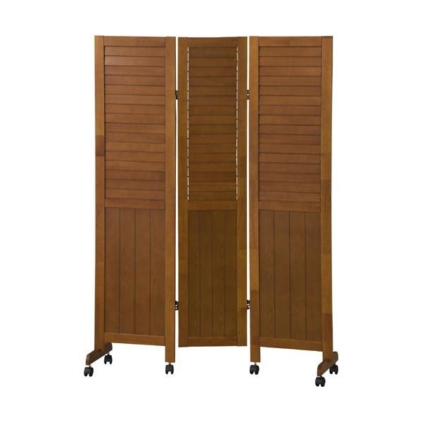 パーテーション 木製 ルーバースクリーン 日本正規品 ３連 木製パーテーション おしゃれ 目隠し お洒落 間仕切り 仕切り 安い オシャレ