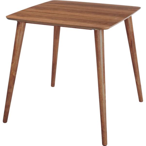 木製ダイニングテーブル 長方形 北欧 シンプル 売買 75 トムテ 安い ウォールナット 天然木 ダイニングテーブル 幅75cm 木製