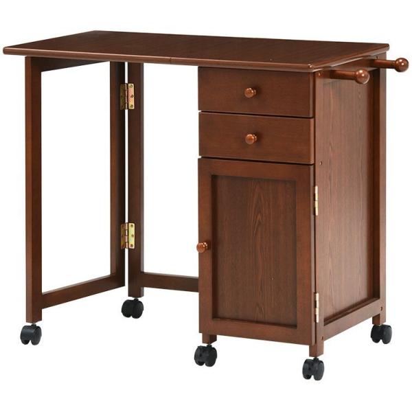 新品・送料無料》木製折りたたみデスク＆チェア BR/NA cutacut.com