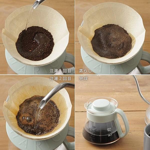 ブルーノ⭐︎ドリップケトル☕️ガラスドリッパー&サーバー ドリッパー＆サーバー「BRUNO（ブルーノ）」HARIO（ハリオ）V60ガラス