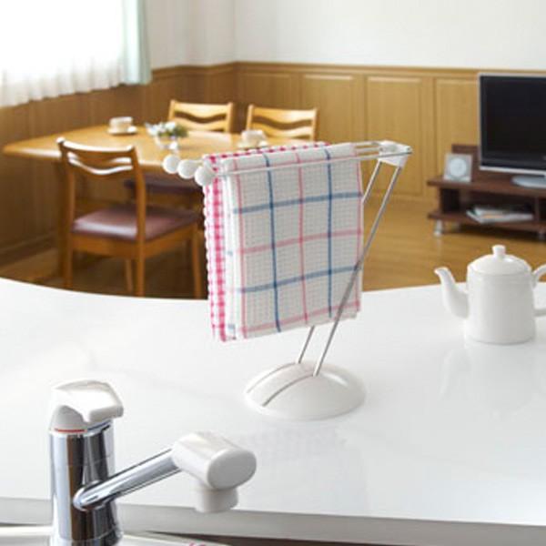 スタンドふきん掛け ホワイト フキン掛け タオル掛け ハンガー キッチン 台所 ダスター ダイニング テーブル 卓上 ホルダー タオル Buyee Buyee Japanese Proxy Service Buy From Japan Bot Online