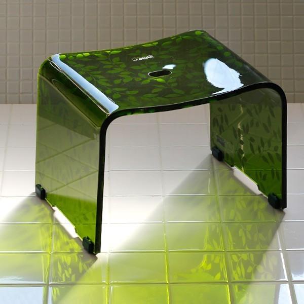 ユトハ バスチェア S(グリーン)【バスチェアー 風呂イス bathchair