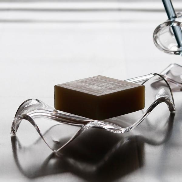 ソープディッシュ R アール メルト ソープホルダー 石けん皿 ソープディッシュ おしゃれ 石けん台 石鹸置き せっけん クリア アクリル スタイリッシュ Buyee Buyee 日本の通販商品 オークションの代理入札 代理購入