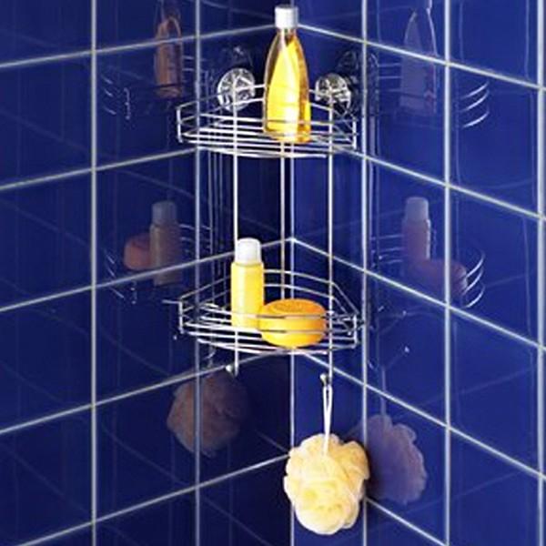 ドイツ生まれ超強力吸盤式コーナーラック「WENKO（ウェンコー