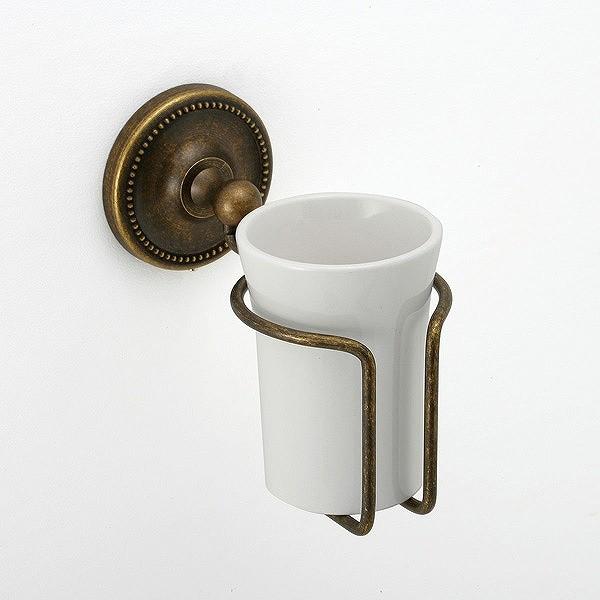 送料無料 アンティークグラスホルダー Pb An 古色 サニタリー カップホルダー コップ置き カップ グラスラック カップ置き 高級 おしゃれ ホテル 1181 お風呂のソムリエshop 通販 Yahoo ショッピング