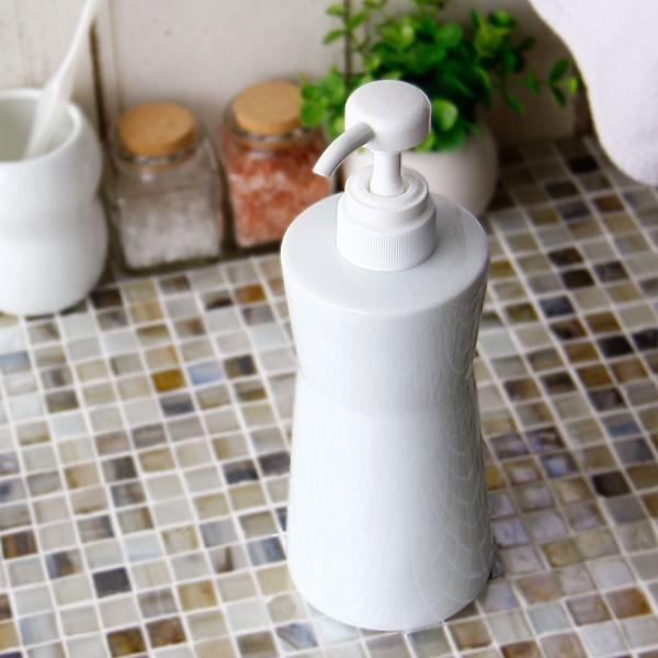 シャンプーポンプ「ホワイトガーデン」【シャンプーボトル シャンプー