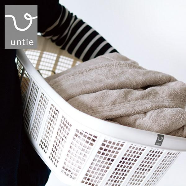 脱衣カゴ「untiepro（アンティプロ）」（S）【日本製 脱衣かご 洗濯