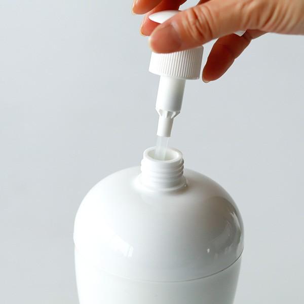 詰め替えボトル アンティプロ Untiepro 2wayディスペンサーr 日本製 大容量 シャンプーボトル フタ型 600ml ホワイト 白 ラベル付き バスグッズ 1311 お風呂のソムリエshop 通販 Yahoo ショッピング