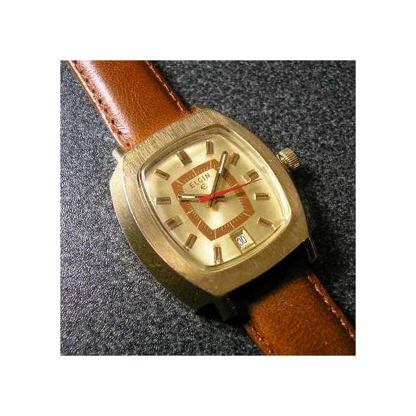 エルジン　ELGIN 手巻き　☆稼動品☆ ELGIN エルジン手巻き腕時計 : 古時計の館 - 通販 - Yahoo