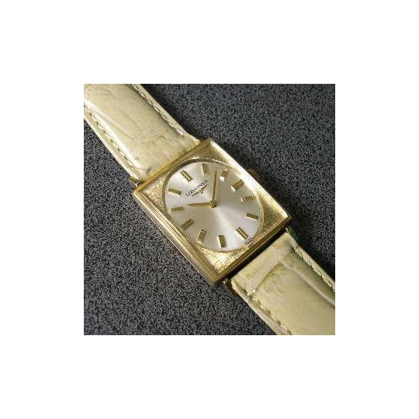 LONGINES（ロンジン） アンティーク手巻き腕時計・スクエア : 古時計の