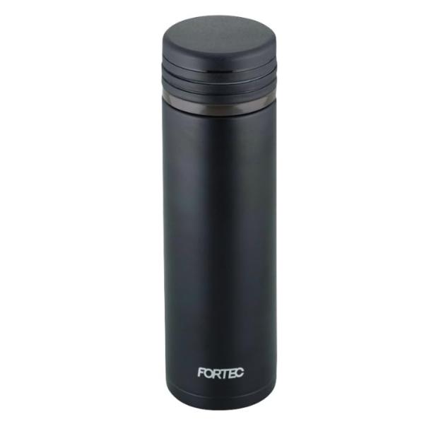 和平フレイズ F・P フォルテック・パーク スリムマグボトル 300ml ブラック RH-1259 保冷 洗いやすい 保温 水筒 真空 直飲み 断熱 ステンレス ボトル ワンタッチ