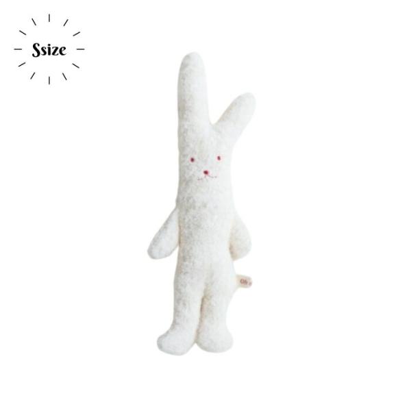 ぬいぐるみ「Ohdear！」ウサギぬいぐるみ（Sサイズ）オーガニックコットン 赤ちゃん ベビートイ 誕生日プレゼント 出産祝い ベビーギフト パイルピロー