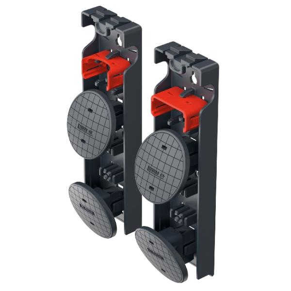 Hailo(ハイロ) イージークリックス ガーデンL HA9948001 脚立 ソックス コム カバー 滑り止め 安全保護具 付 キャップ 直送 はしご 工具 ロジック ゴム セット