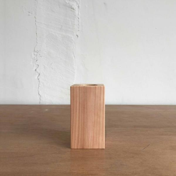 木製 試験管立て SiTATEキューブ301QL 関谷 一輪挿し 花器 キューブ シンプルな 飾る おしゃれな 用品 インテリア 雑貨