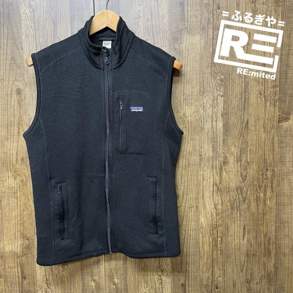 PatagoniaパタゴニアベターセーターベストユニセックスアウトドアブラックM patagonia（パタゴニア） 古着 M patagonia ベターセーター フリース