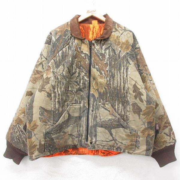 XL/古着 ウォールズ 長袖 ハンティング ジャケット メンズ 90s リアル