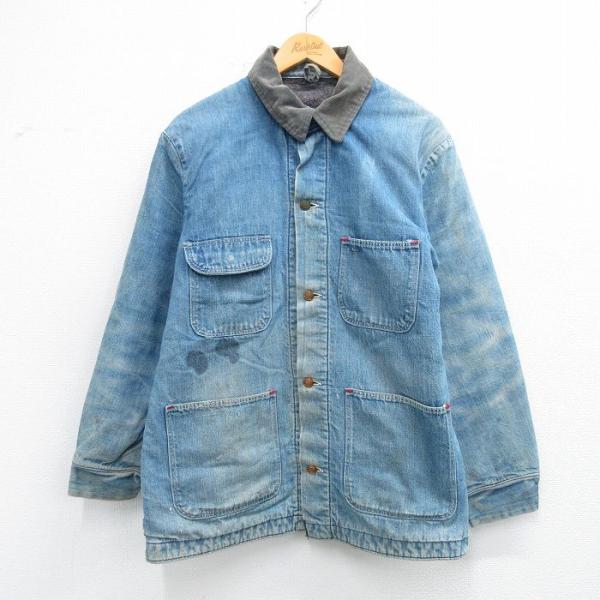 Wrangler（ラングラー） L/古着 長袖 ビンテージ カバーオール メンズ