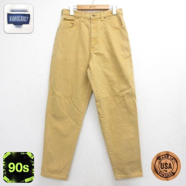 古着 LANDS'END ランズエンド パンツ レディース 90年代 90s ジーンズ