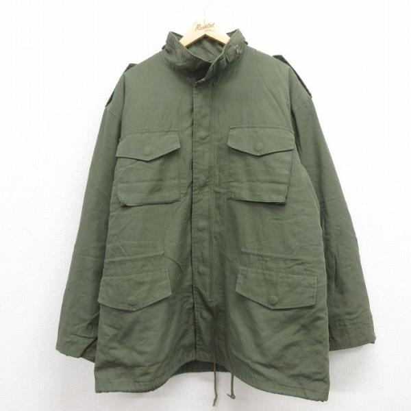 XL★古着 長袖 ミリタリー ジャケット XL/古着 長袖 ミリタリー フィールド ジャケット メンズ M-65
