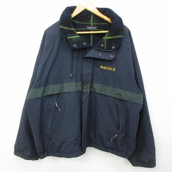 XL/古着 長袖 ブランド セーリング ダウン ジャケット 90s ノーティカ