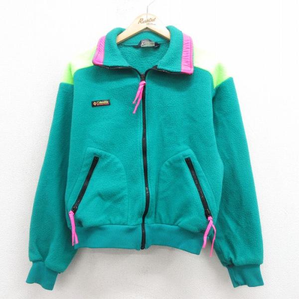 Columbia（コロンビア） M/古着 長袖 フリース ジャケット メンズ 90s