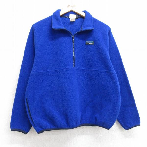 スタンドカラー　裏地　80s　ウール　エルエルビーン　古着　ネイビー　紺色　L USA製 80s llbean エルエルビーン ネイティブ ウールコート 古着