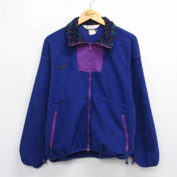 Columbia（コロンビア） L/古着 長袖 フリース ジャケット メンズ 90s