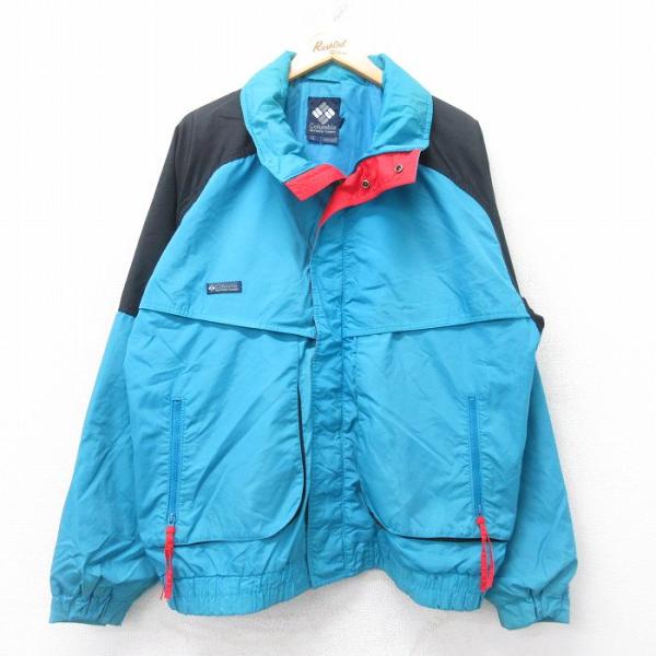 Columbia（コロンビア） XL/古着 長袖 ナイロン ジャケット メンズ 90s