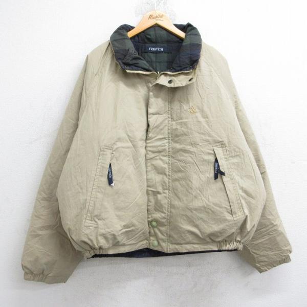 NAUTICA（ノーティカ） XL/古着 長袖 ブランド ダウン ジャケット
