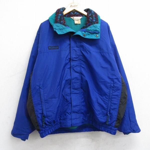 Columbia（コロンビア） XL/古着 長袖 ナイロン ジャケット メンズ 90s