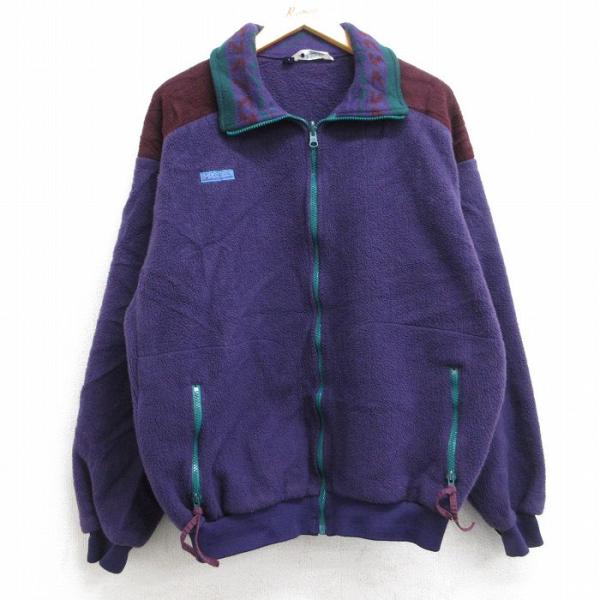 Columbia（コロンビア） L/古着 長袖 フリース ジャケット メンズ 90s